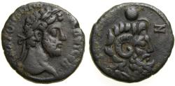 Ancient Coins - Roman EGYPT, Alexandria, Commodus, AD 177-192, BI Tetradrachm (24mm, 11.01 g, 11h). Dated RY 27 of Marcus Aurelius AD 186/187 Good VF Zeus Ammon