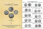 Ancient Coins - Classical Numismatic Group CNG 22 - September 2, 1992 - Auction Catalogue - Includes PRL