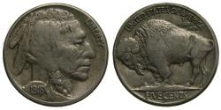 Us Coins - United States 1918-S 5 Cents Indian Head Buffalo Nickel San Francisco Mint Good VF