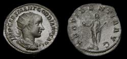 Ancient Coins - Gordian III, A.D. 238-244, AR Antoninianus (22 mm, 4.15 gm., 5h), Rome, First Issue, Struck A.D. 238/9, VF