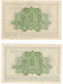 World Coins - Norway 1947 1 Krone P15b UNC