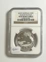 World Coins - 2010P Australia 50 Cents Year of the Tiger 1/2 Oz. Ag PF 69 Ultra Cameo NGC
