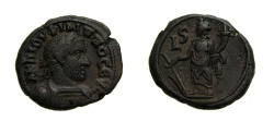 Ancient Coins - EGYPT, ALEXANDRIA, PHILIP I; I Billon Tetradrachm of Alexandria YR 6 (23 MM, 13.71 GM, 12 H) Choice VF, Ex-CNG