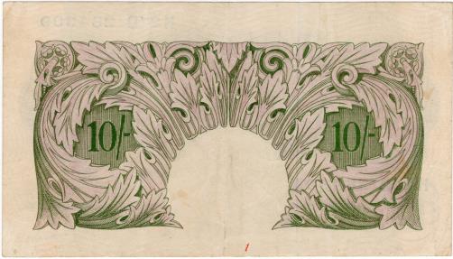 World Coins - England  1940-1949 10 Shillings P367a VF