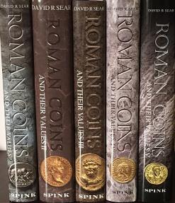 Roman Coins and Their Values by David R. Sear 1-5 Volumes Complete 