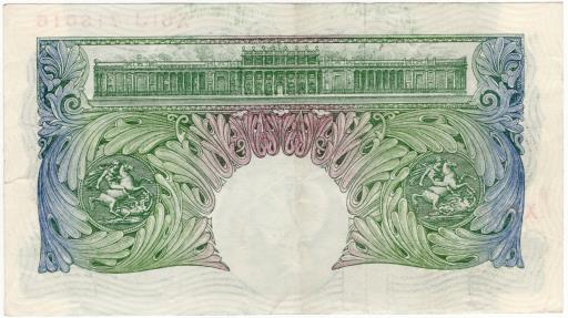 World Coins - England  1949-1955 1 Pound P369c AUNC X61J 718016