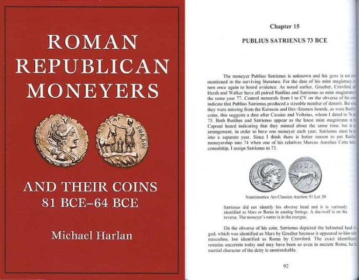 Triumviri Monetales and the Structure of the Coinage of the Roman Republic