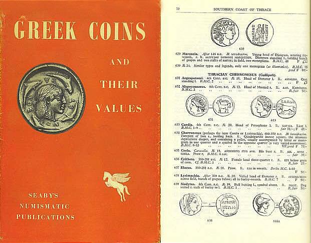 Greek Coins and their Values by H. A. Seaby - 1966 Edition ...