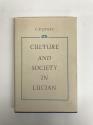 Ancient Coins - Culture and Society in Lucian by C.P. Jones Ex-Libris Bruce R. Brace