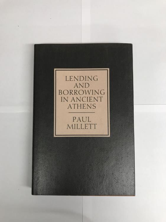 Lending and Borrowing in Ancient Athens
