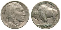 Us Coins - United States 1915-D 5 Cents Indian Head Buffalo Nickel Denver Mint Good VF++ or Better