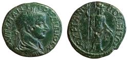 Ancient Coins - Thrace, Hadrianopolis, Gordian III, 238-244 AD, Æ (25 mm, 11.38g., 8h) Good VF+ Athena