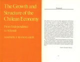 Ancient Coins - The Growth and Structure of the Chilean Economy: From Independence to Allende by Markos J. Mamalakis