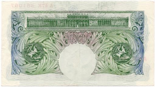 World Coins - England  1949-1955 1 Pound P369c UNC A47K 561067