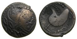 Ancient Coins - CELTIC, Northern Carpathian Region, The Costobocii(?) 2nd century B.C. AR Tetradrachm (20 mm, 8.64 g.) Schnabelpferd Type Good VF