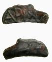 Ancient Coins - SKYTHIA, Olbia, Cast Æ Dolphin (30mm, 3.90 g) Circa 525-410 BC APIXO VF