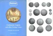 Ancient Coins - Glendining's - Continental, English and Other Foreign Coins - April 13, 1988
