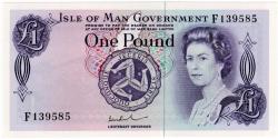 World Coins - Isle of Man 1 Pound P29 UNC