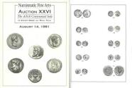 Ancient Coins - NFA XXVI - Numismatic Fine Arts 26 - August 14, 1991 - The ANA Centennial Sale of Ancient Greek and Roman Coins - Roman Gold - Jewish Coins - PRL