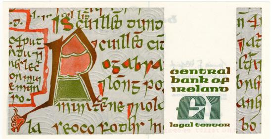 World Coins - Ireland 1982 1 Pound P70c UNC