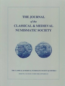Ancient Coins - The Journal of the Classical & Medieval Numismatic Society, Toronto - Last Year of Issue March, June & September 2005 - Series Two, Volume Six, Number 1, 2 & 3