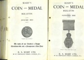 Ancient Coins - Seaby Coin and Medal Bulletin - Lot of 11 Issues from 1959 - January to November- Near Complete Year