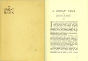 Ancient Coins - A Great Bank: London Joint City and Midland Bank Limited by Arthur W. Kiddy - Rare - 1920