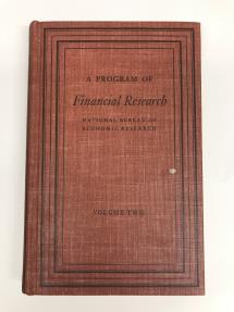 World Coins - A Program of Financial Research: Report of the Exploratory Committee on Financial Research of the National Bureau of Economic Research Volume I and II