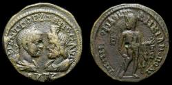 Ancient Coins - MOESIA INFERIOR, Marcianopolis, Gordian III, with Serapis 238-244 AD, Ae Pentassarion (24 mm, 15.19 g, 1h) VF Ex CNG