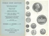 Ancient Coins - Hans M. F. Schulman, Coin Auction Sale, November 29, 30, December 1, 2, 1971. Private Treaty Liquidations from King Farouk, Bracteates, Important Ancient Coins & Many More Features