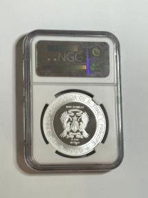 World Coins - 1998 St. Thomas 1000 Dobras Tiger Silver Coin PF 69 Ultra Cameo NGC Graded Rare