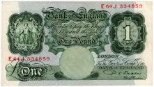 World Coins - England 1949-1955 1 Pound P369c UNC E64J 334859