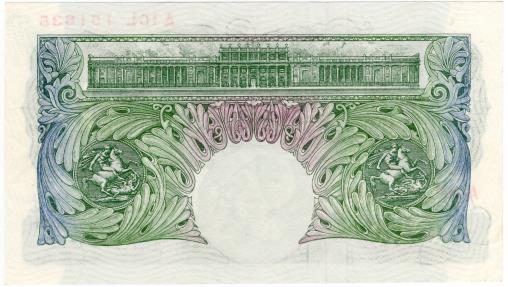 World Coins - England  1949-1955 1 Pound P369c UNC A10L 151835