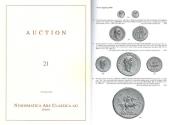 Ancient Coins - Numismatica Ars Classica (NAC) Auction 21 - May 17, 2001 - Bronzes and Fractions from Magna Graecia and Sicily - Choice Roman and Byzantine Coins