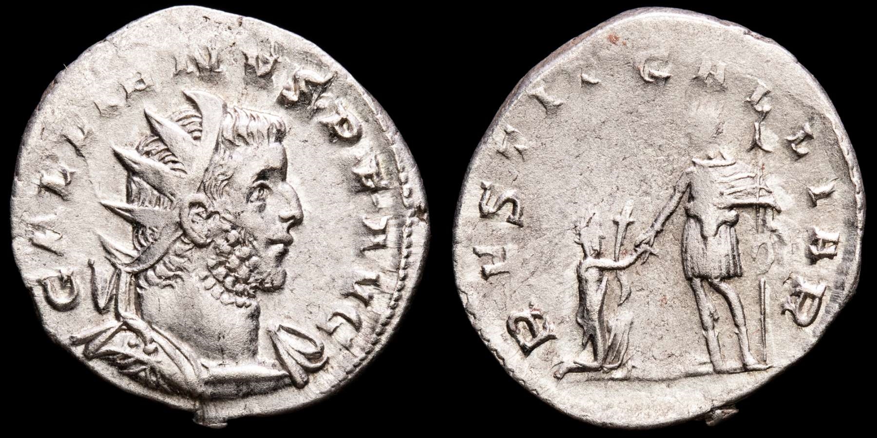 Gallienus, 253-268 A.D. Antoninianus, Cologne, 259 A.D. - RESTIT