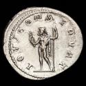 Ancient Coins - Roman Empire - Silver Antoninianus, Philip II (AD 247-249) AD 249, Antioch mint. IOVI CONSERVAT, Jupiter. Scarce, R2 in RIC.