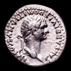 Domitian as Caesar (AD 69-81.) Rome. Silver Denarius. - PRINCEPS ...