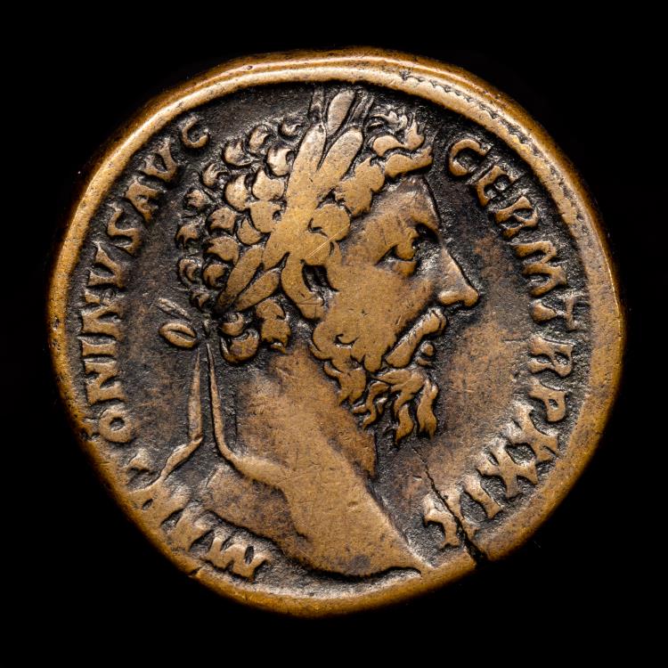 Marcus Aurelius (161180 AD). AE Sestertius (26.54 g), Rome, 175. LIBERALITAS AVG VI IMP VII
