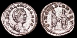 Ancient Coins - Salonina, Antoninian. CONCORDIA AVGG. Samosata 266 AD.