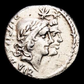 Roman Republic - Mn. Cordius Rufus silver denarius (3,80 g. 18 mm ...