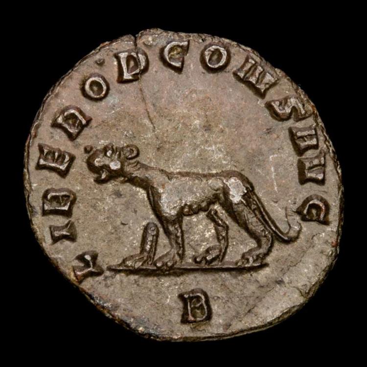 Gallienus. A.D. 253-268. Æ antoninianus. Rome. - LIBERO P CONS AVG ...