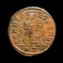 Ancient Coins - LICINIUS II (Caesar, 317-324). Follis. Rome. ROMAE AETERNAE / P - R / R T