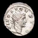 Ancient Coins - Trajan Decius, 249-251. Silver antoninianus, commemorative issue for DIVUS AUGUSTUS died 14 A.D. Minted in Rome in 251 A.D.