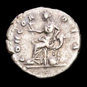 Faustina II (Augusta, AD 147-175), wife of Marcus Aurelius. Silver ...