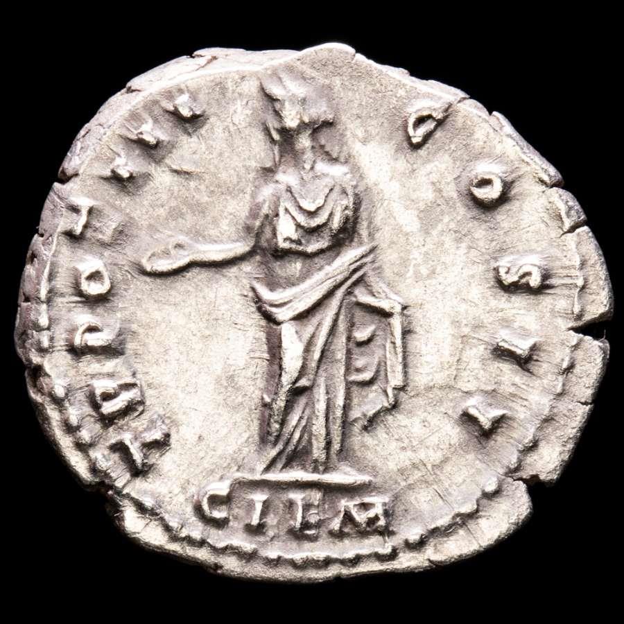 Roman Empire - Marcus Aurelius as Caesar (Caesar, 138-161 A.D.). Silver ...