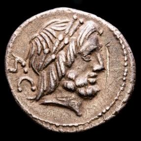 L. Procilius, Procilia. Silver denarius. Rome, 80 BC. - Jupiter