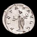 Ancient Coins - Herennius Etruscus. As Caesar, (A.D. 250-251) Silver antoninianus. Rome. - PIETAS AVGG, Mercury.