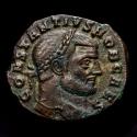 Ancient Coins - Constantius I as Caesar AD 293-305. Rome Follis Æ. - SAC MON VRB AVGG ET CAESS N N, Moneta.