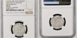 Ancient Coins - Islam, Al-Andalus, Cordoba Caliphate - Muhammad II silver dirham (3.25 g. 23 mm.).