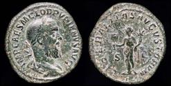 Ancient Coins - Roman Empire - Pupienus - Broze sestertius (19,82 g. 32 mm.). Rome mint, AD 238.